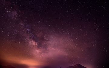 sky full of stars long exposure galaxy 5k MacBook Pro wallpaper