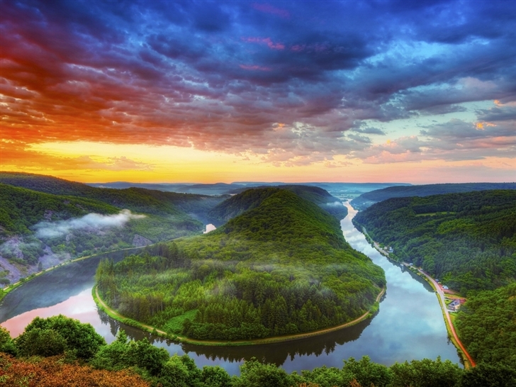 Yellow River Basin Mac Wallpaper
