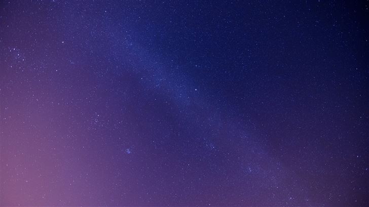 colors constellation dark night sky 5k Mac Wallpaper