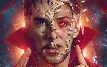 doctor strange in the multiverse of madness wanda MacBook Air wallpaper