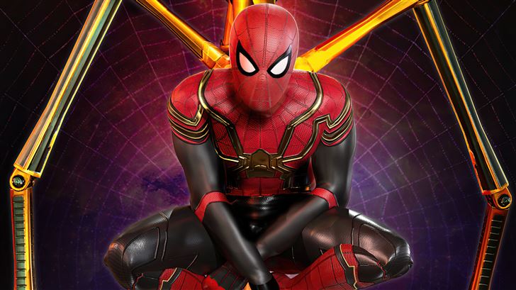 spiderman no way home movie poster art 5k Mac Wallpaper