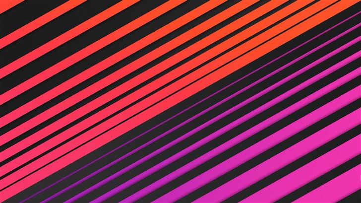 gradient polygon lines 8k Mac Wallpaper