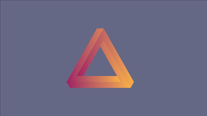 penrose triangle Mac Wallpaper