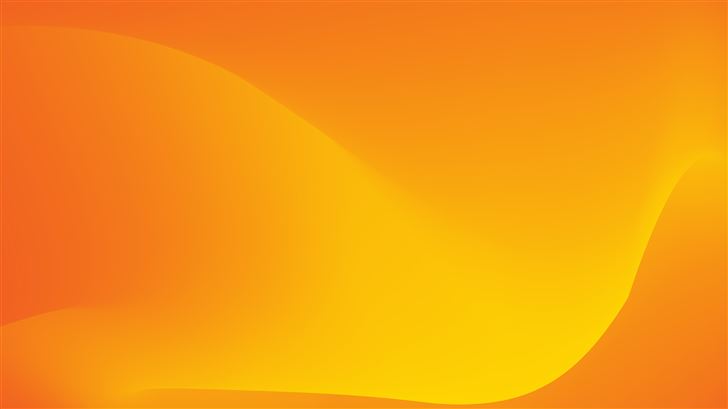 orange gradient abstract 8k Mac Wallpaper