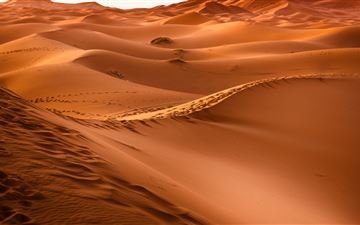 dessert sand dunes 8k MacBook Pro wallpaper