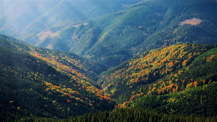 mountain sunrays hill nature landscape outdoors 5k Mac Wallpaper