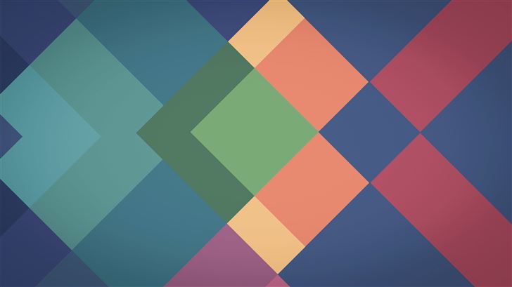 geometric abstract 4k Mac Wallpaper