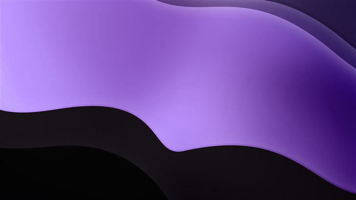 purple minimal dark 5k Mac Wallpaper