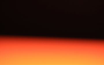 abstract 3d orange gradient iMac wallpaper