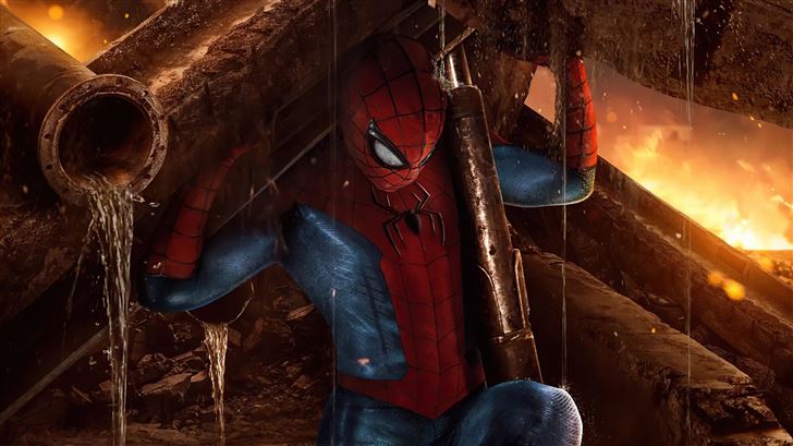 spiderman noway home movie 5k Mac Wallpaper