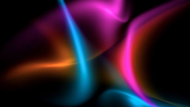 abstract gradient motion art 8k Mac Wallpaper