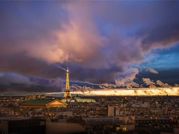 Paris After The Storm Mac Wallpaper