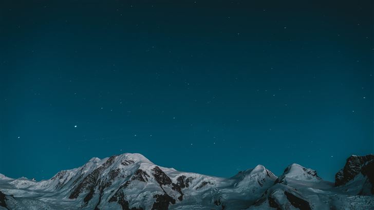 mountian peak range 8k Mac Wallpaper