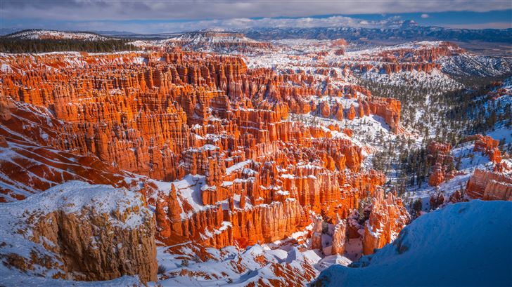 national park canyon crag Mac Wallpaper