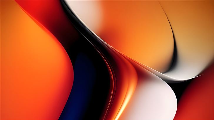 red orange formation 8k Mac Wallpaper