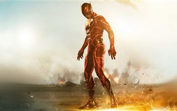 flash in the flash movie poster 5k All Mac wallpaper