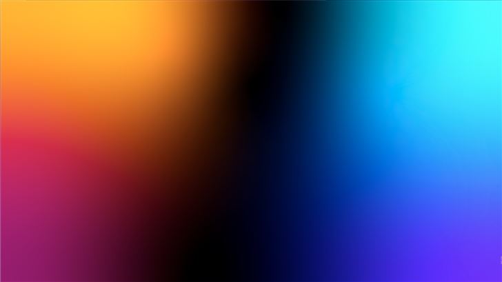 blur of 3 colors Mac Wallpaper