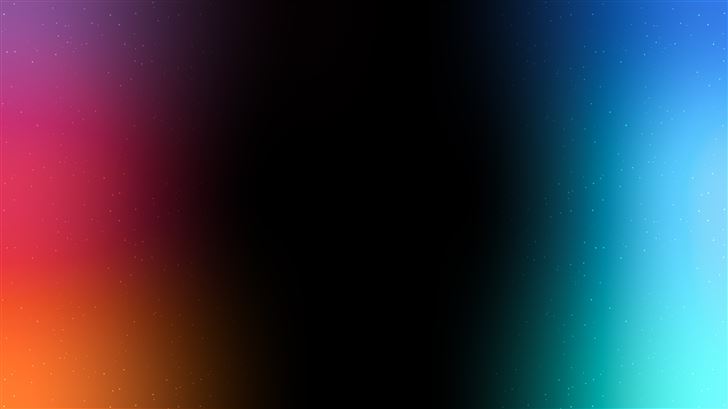 colorful stars and darkness abstract 8k Mac Wallpaper