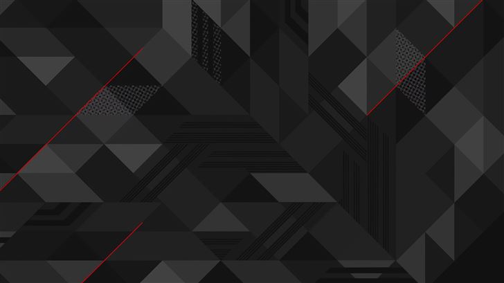 geometry lines abstract dark 5k Mac Wallpaper