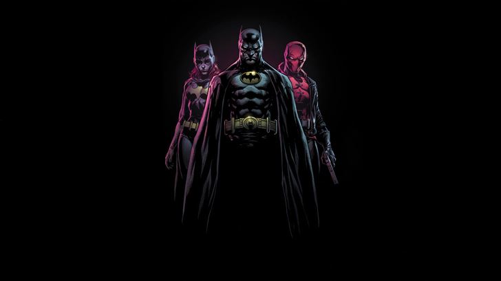 the flash featuring batman and supergirl 8k Mac Wallpaper