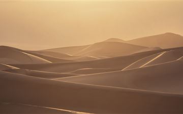 sun over the sand dunes All Mac wallpaper
