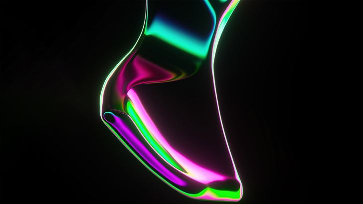 glass colors 5k Mac Wallpaper