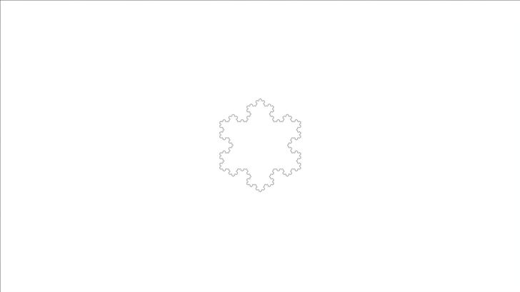 fractal white minimal 5k Mac Wallpaper