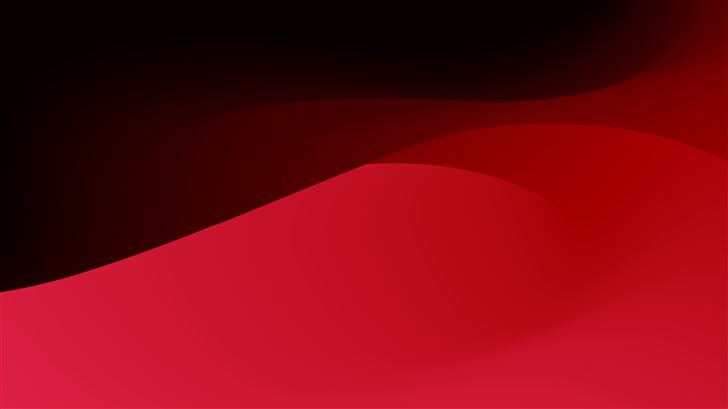 abstract gradient digital art red 5k Mac Wallpaper