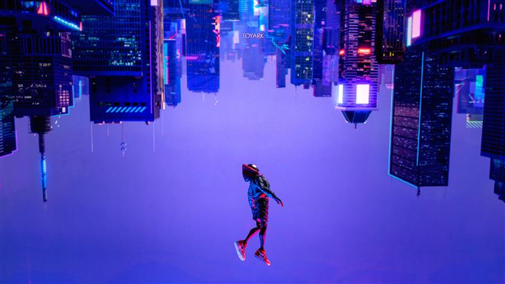 spiderman into the spiderverse movie Mac Wallpaper