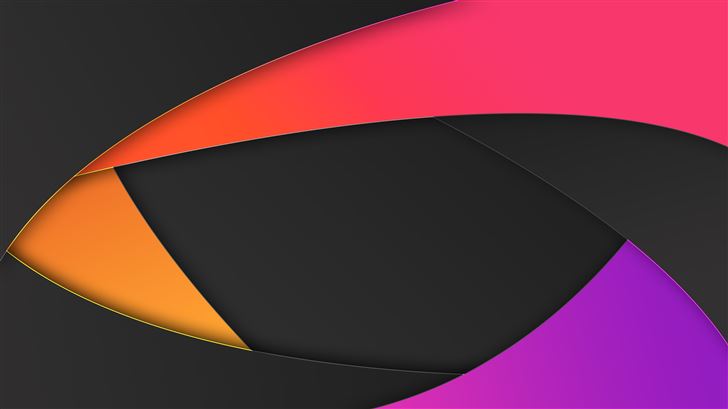 dark contrasty colors 8k Mac Wallpaper