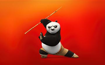 kung fu panda 4 movie iMac wallpaper