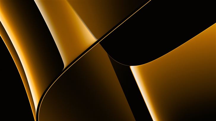 gold abstract 5k Mac Wallpaper