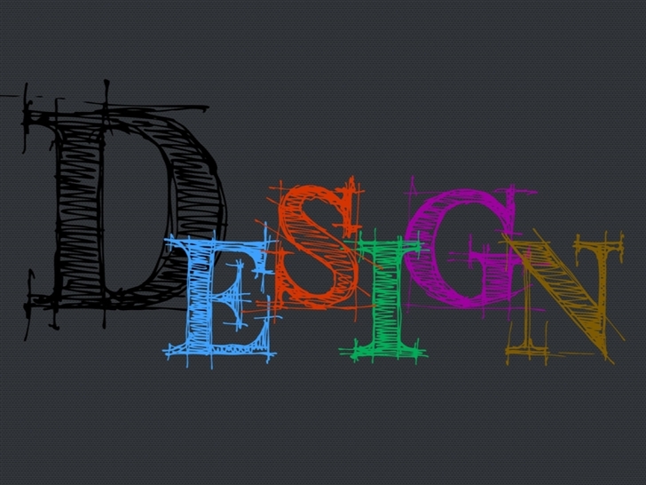 Design typography Mac Wallpaper
