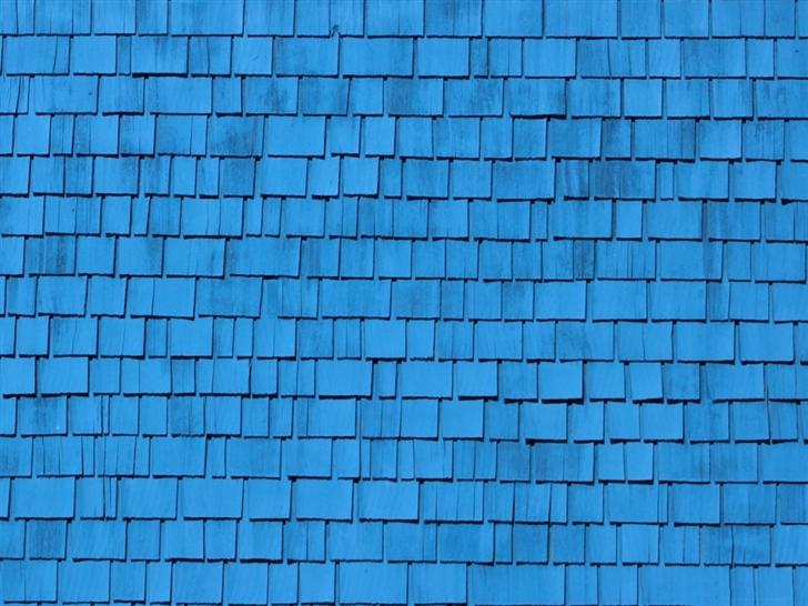 Blue roof Mac Wallpaper