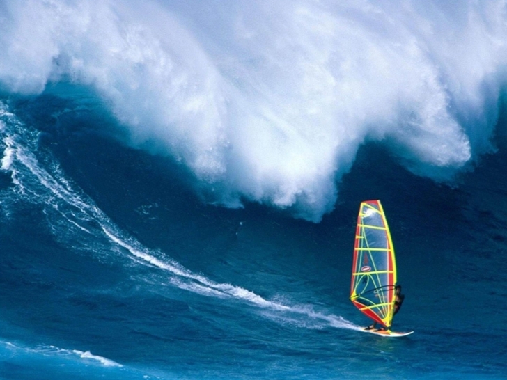 Hawaiian Surfing Mac Wallpaper