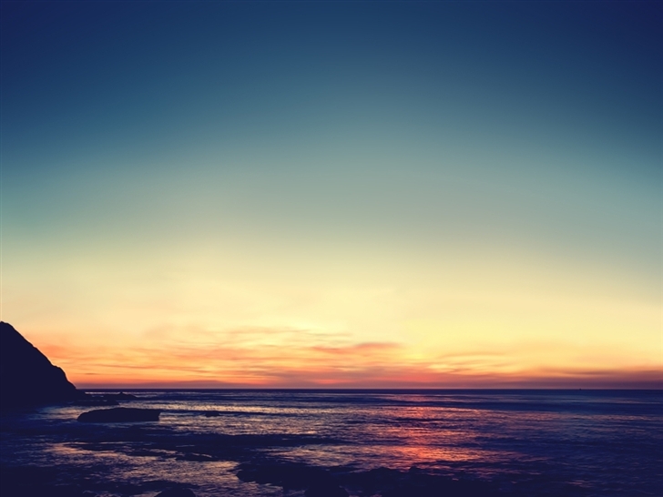 Tranquil sunset Mac Wallpaper