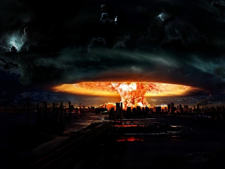 Nuclear Explosion Of Darkness Mac Wallpaper