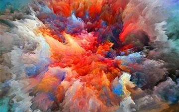 Explosion Of Colors All Mac wallpaper