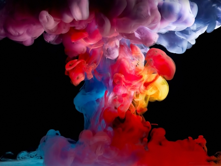 Colorful smoke Mac Wallpaper