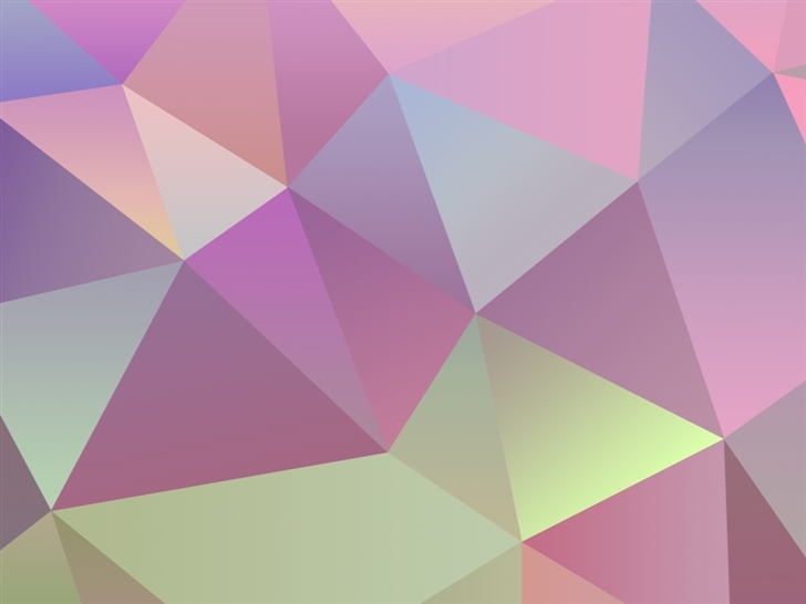 Pastel Polygon Vector Mac Wallpaper