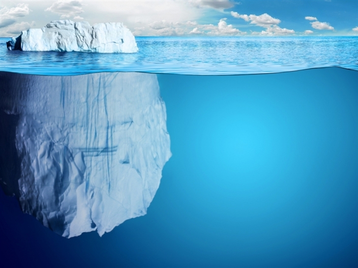 Beautiful iceberg Mac Wallpaper