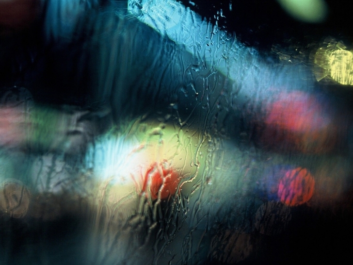 Wet Window Photography Mac Wallpaper
