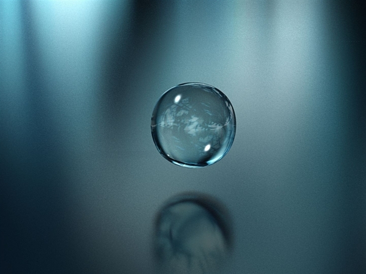 Water drop Mac Wallpaper