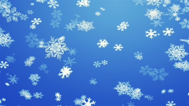 Snowflakes Mac Wallpaper