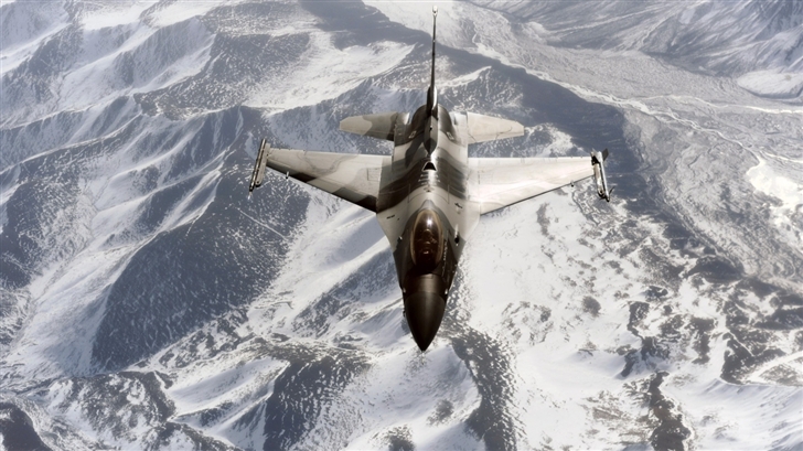 General Dynamics F16c Fighting Falcon Mac Wallpaper