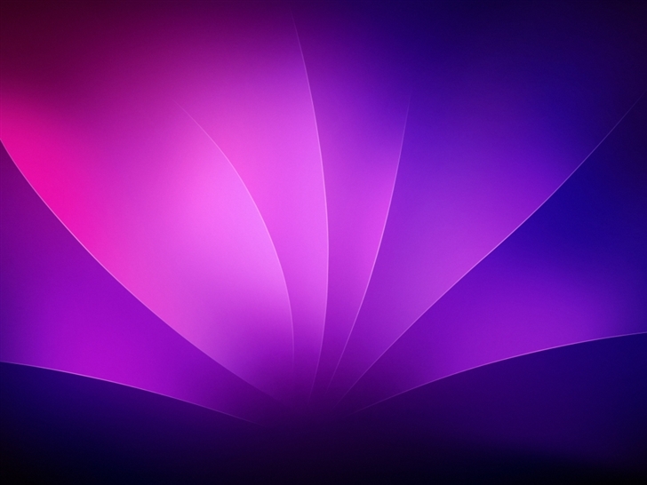 Purple Leaves Abstract Mac Wallpaper