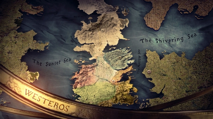 Westeros map Mac Wallpaper