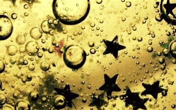 Bubbly Stars All Mac wallpaper