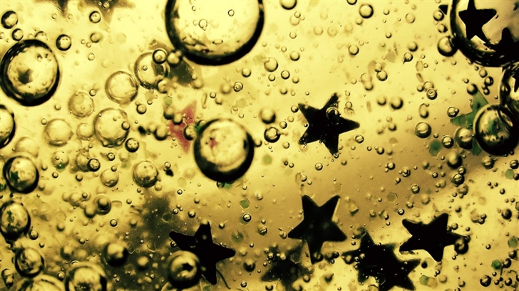 Bubbly Stars Mac Wallpaper