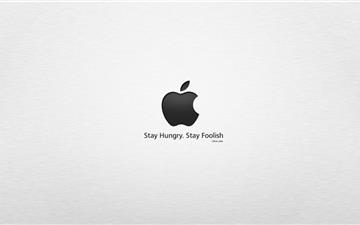Stay hungry stay foolish MacBook Air wallpaper